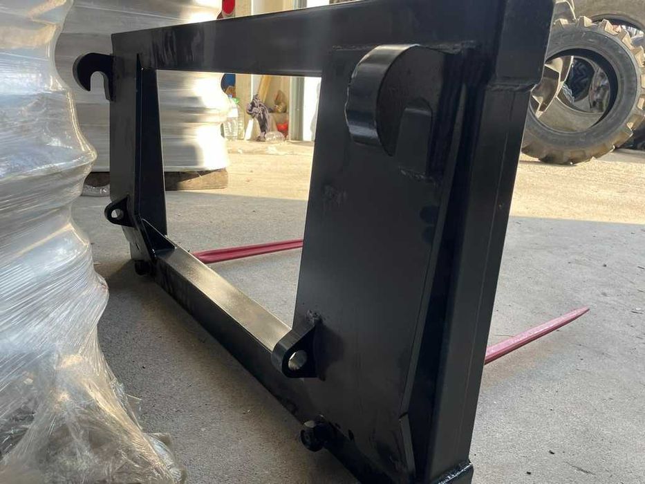 Furca pentru tractor incarcator prindere euro cu tepuse 80cm