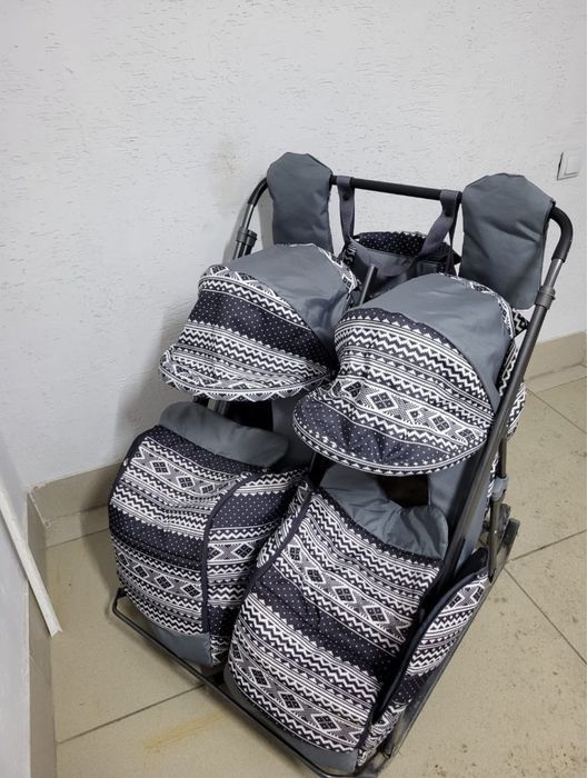 Продам санки для двойни