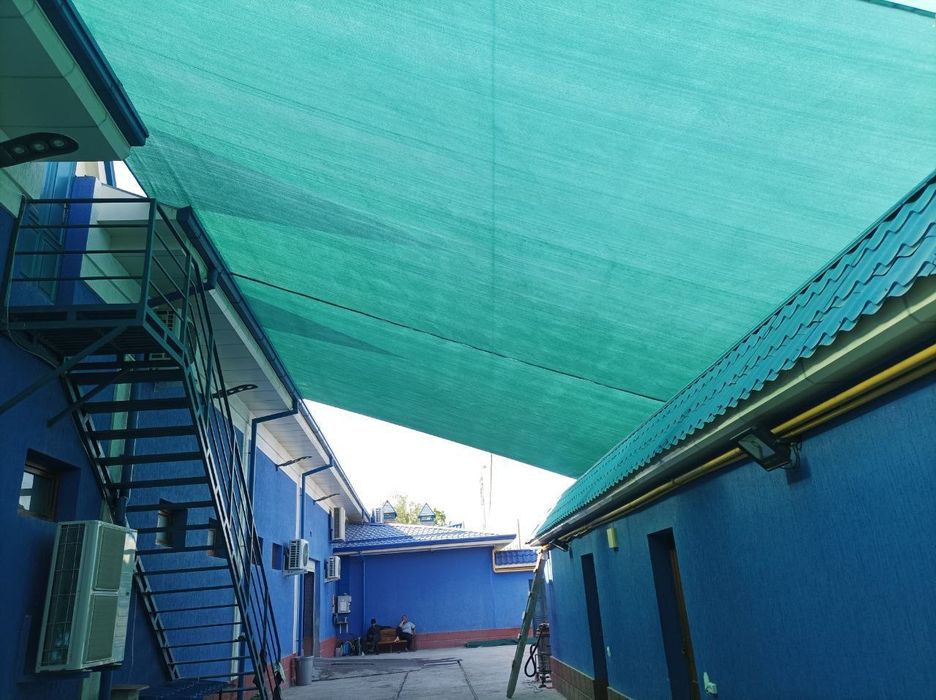Солнцезащитные теневые сетки