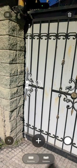 Продам откатные ворота с калиткой