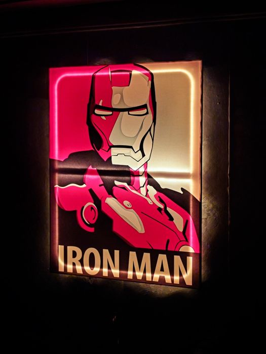 Картина на Холсте с led подсветкой