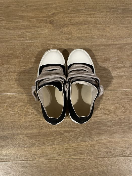 rick owens jumbo laces low