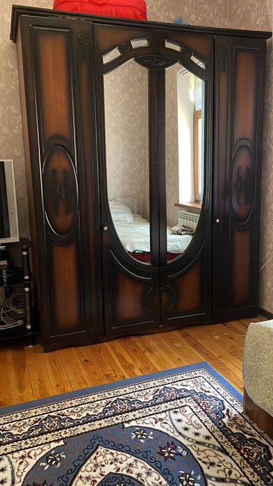 Шкаф+спальная кровать