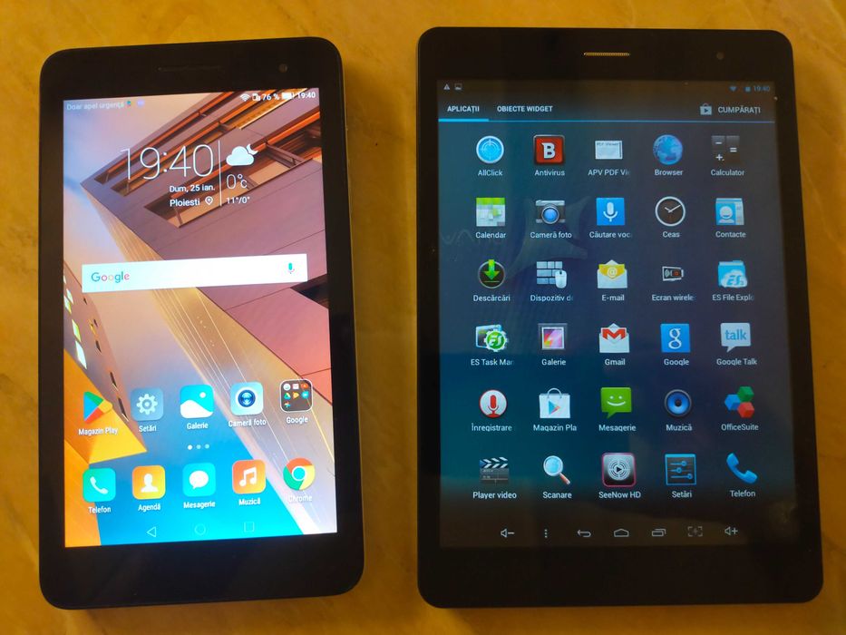 2 Tablete la preț de 1 huawey+allwiev