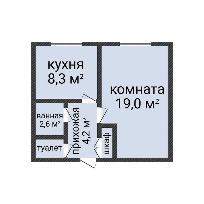 1-комн.кв.ул.пл. в р-не Дома печати