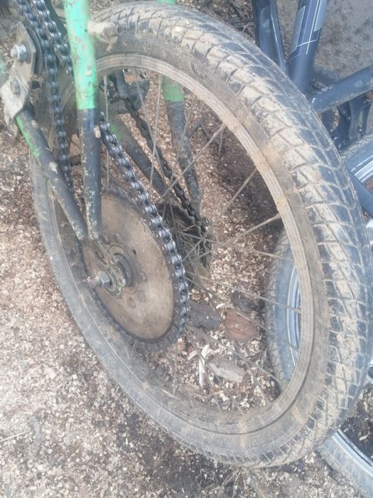 Dau la scinb pe un cross 49cc