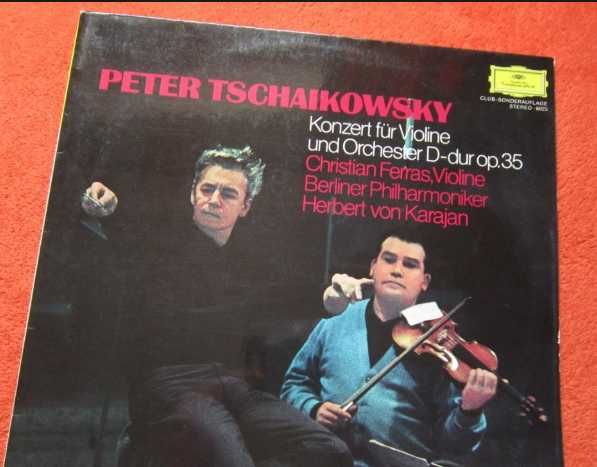 vinil Karajan,Charles Munch -Ceaikovski -Capriccio Italien,Symphony 4