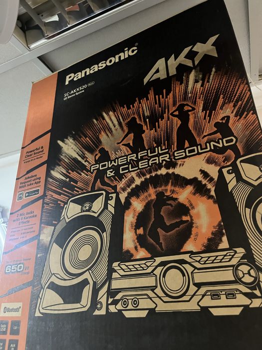 sistem audio panasonic 650w