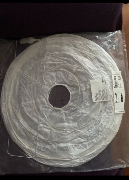 ИКЕА .Абажур ( бумага )