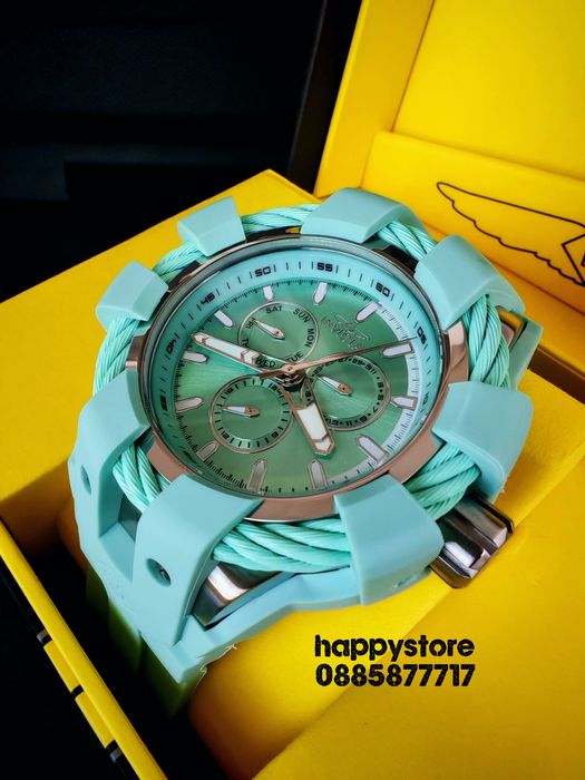 INVICTA Bolt Shock Turquoise 54 mm, Инвикта нов ръчен часовник