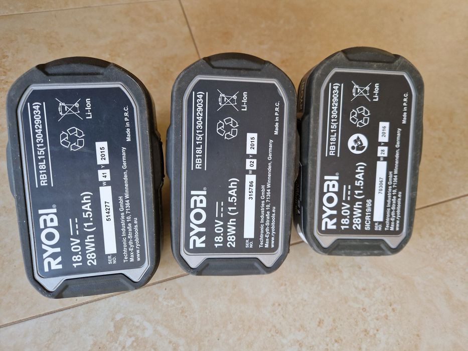 Ryobi RB18L15 , BPL 1414 - acumulator ( baterie )