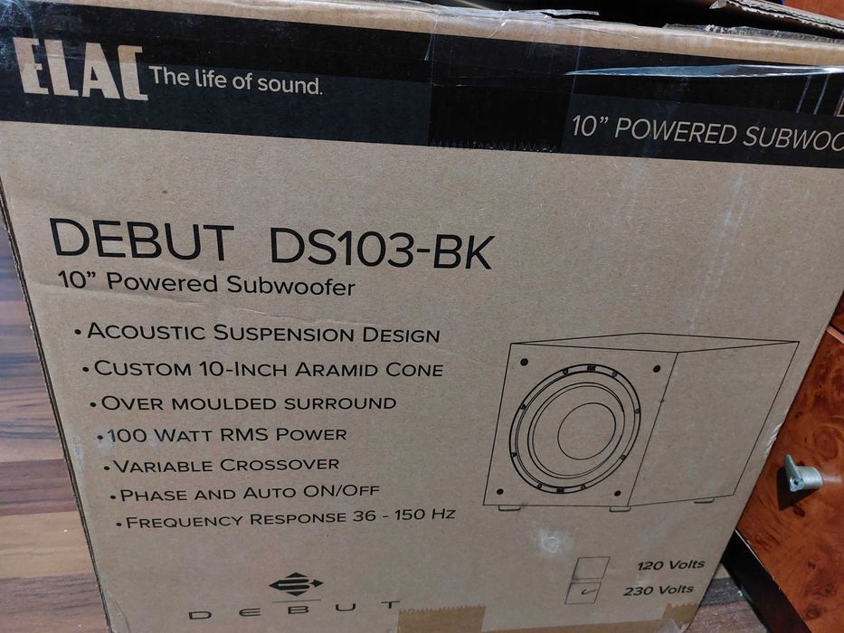 Vand subwoofer Elac Debut 3.0 DS103