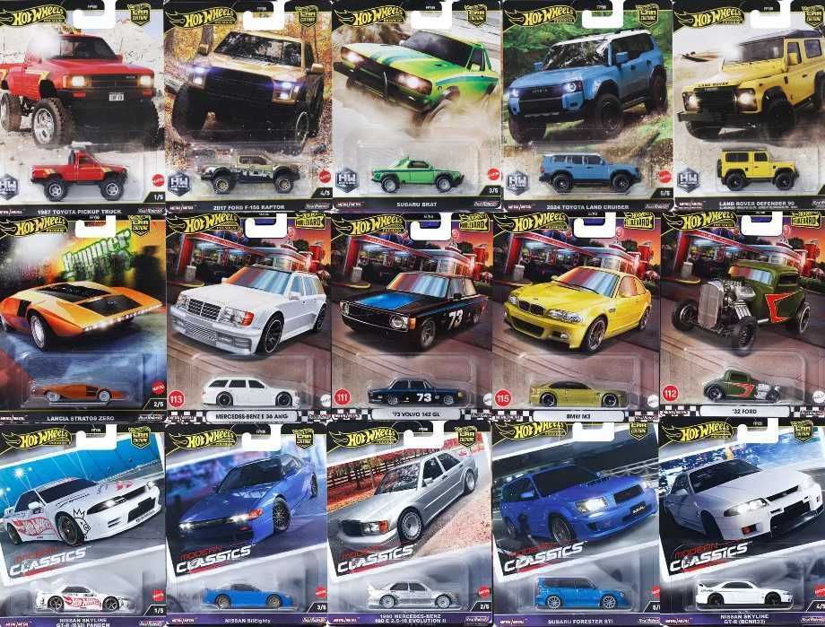 Метални колички Hot Wheels мащаб 1:64.Нови,в неразпечатвани блистери