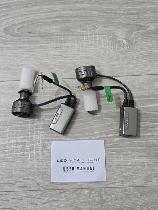 Set 2 Becuri LED H1 D-Lumina Canbus 160W 30000LM 6500K – Răcire cu cupru