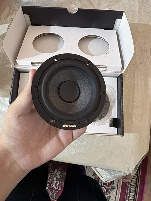 Продаются среднечастотные динамики Eton graphit 80