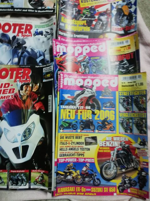 Списания за мотоциклети и скутери