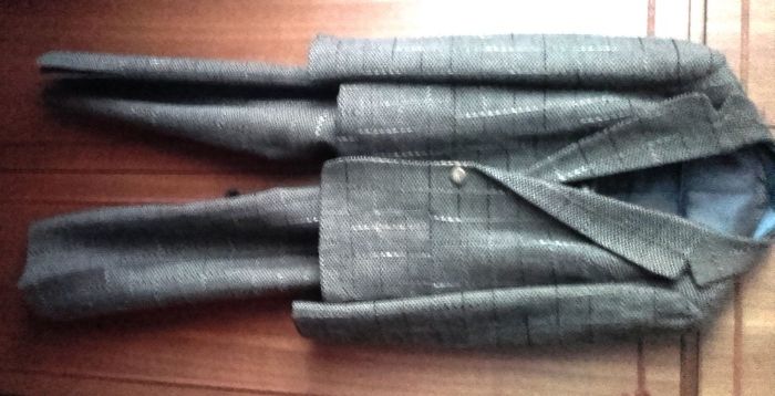 costum maro cu bej, pentru dame