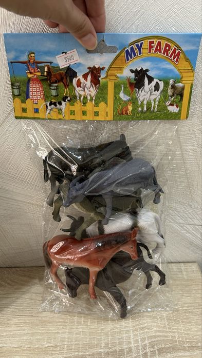 Домашние животные новые фигурки набор