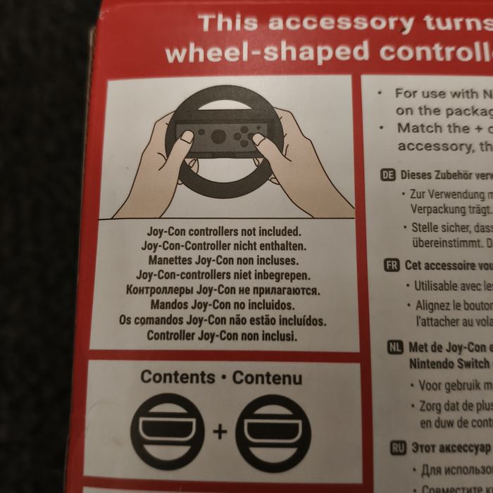 Volan gaming nintendo switch nou sigilat