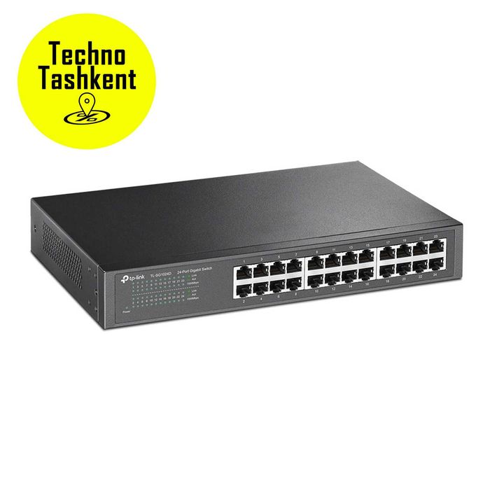 24 портовый гигабитный настольный коммутатор Tp-Link TL-SG1024D, свитч