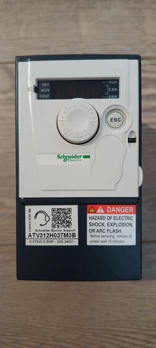 VFD Schneider ATV312H037M3B - 0.37 kW