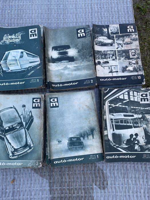 Colectie revista Auto-Moto an 1963-69