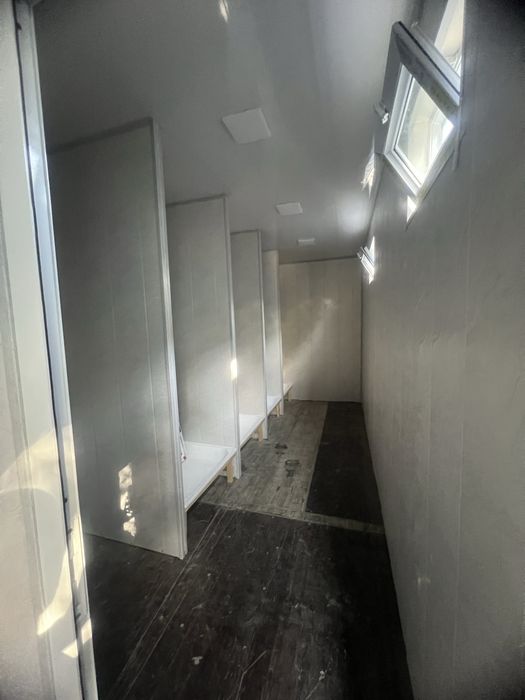 Контейнер душ туалет для строительный объект