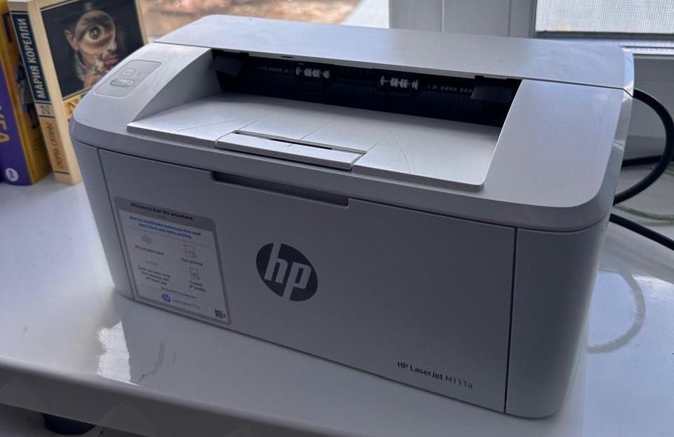 Черно белый принтер hp