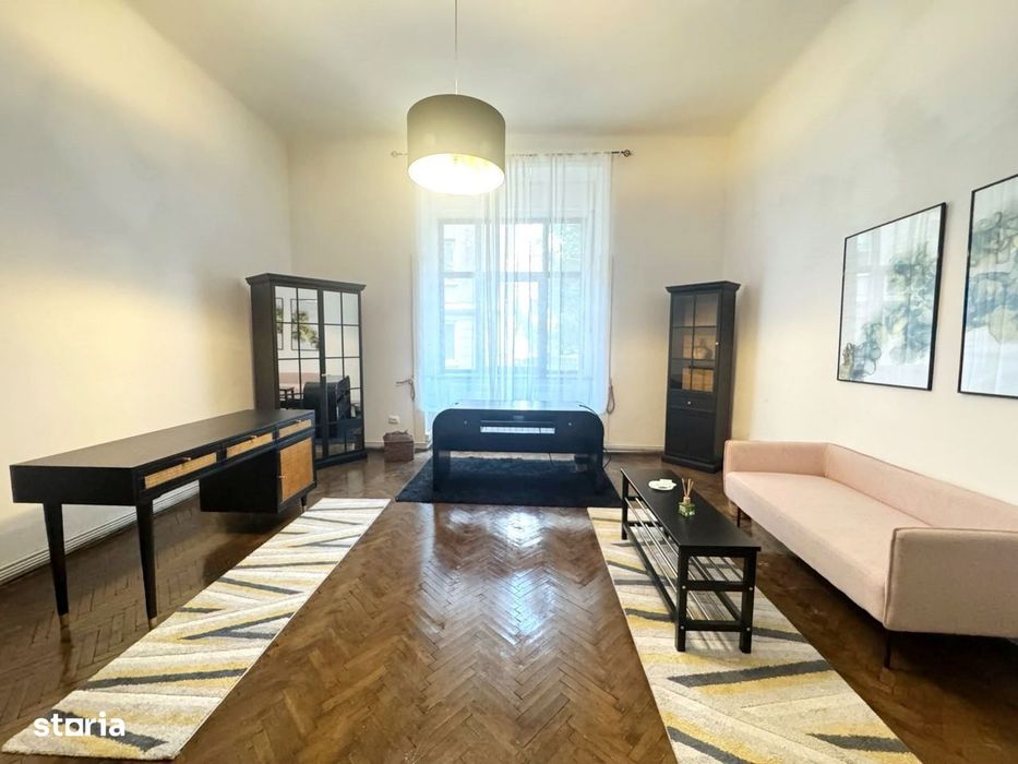 Apartament 2 camere 70 mp parter inalt str Gh Sincai - Central — fotografia 3