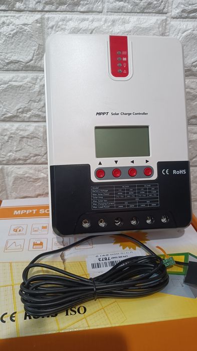 Regulator de încărcare solară MPPT 40A 12V/24V cu afișaj LCD – ML2440A