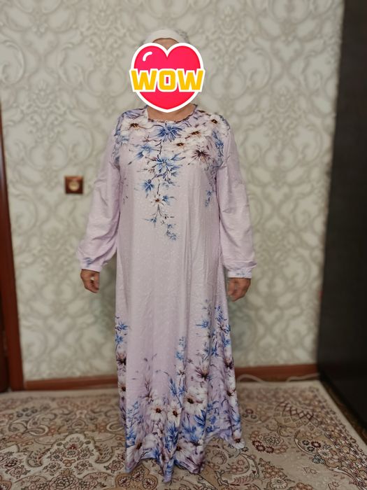 Платье штапельное на лето