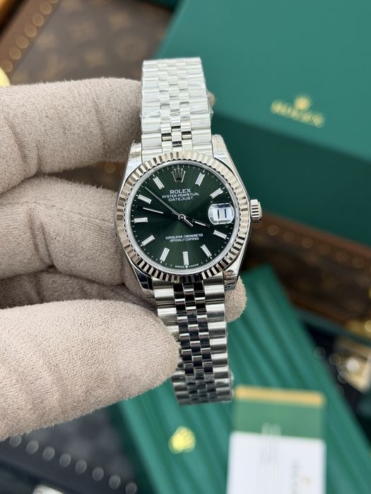 Rolex Date-Just 31mm Green Mint Dial - ETA -