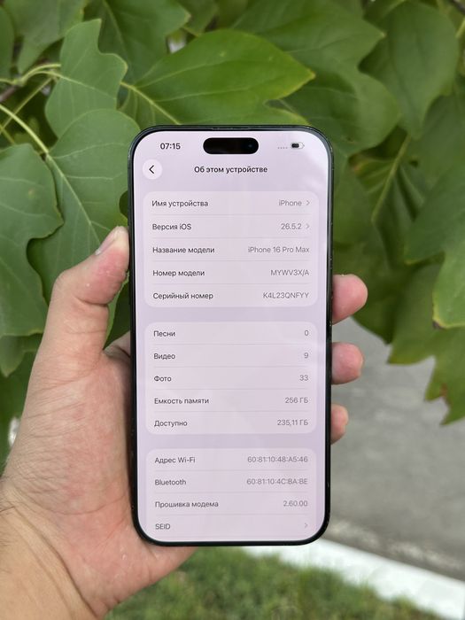 Iphone 16 Pro Max 256 Gb Black
