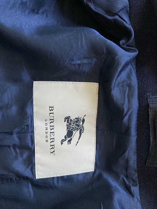 Burberry LONDON coat мъжко оригинално вълнено палто размер 52 / L