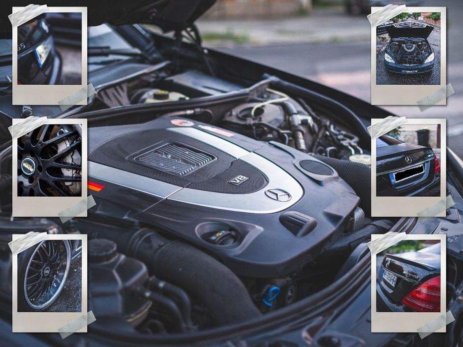 Mercedes S500 w221 (s65 AMG, 5.5 V8 388 cp)
