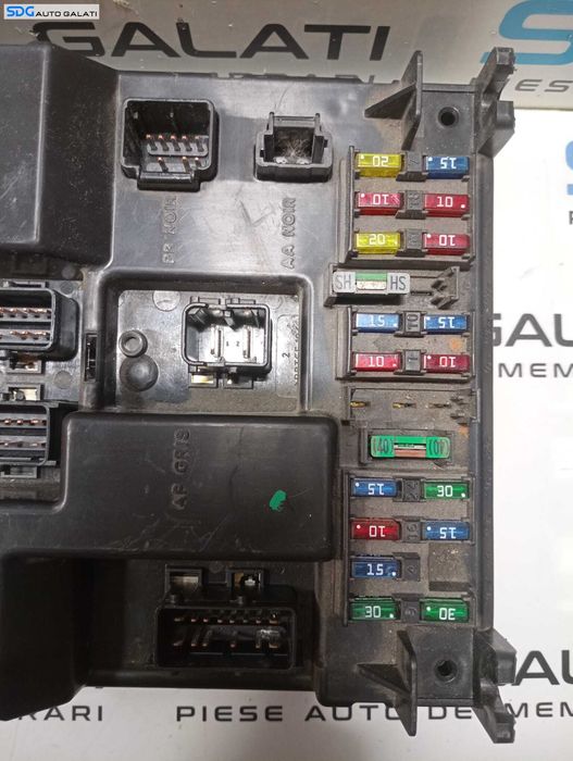 BSI Unitate Modul Tablou Panou Sigurante Peugeot 307 1.6 16V 2002 - 2008 Cod 965197680A [M4906]