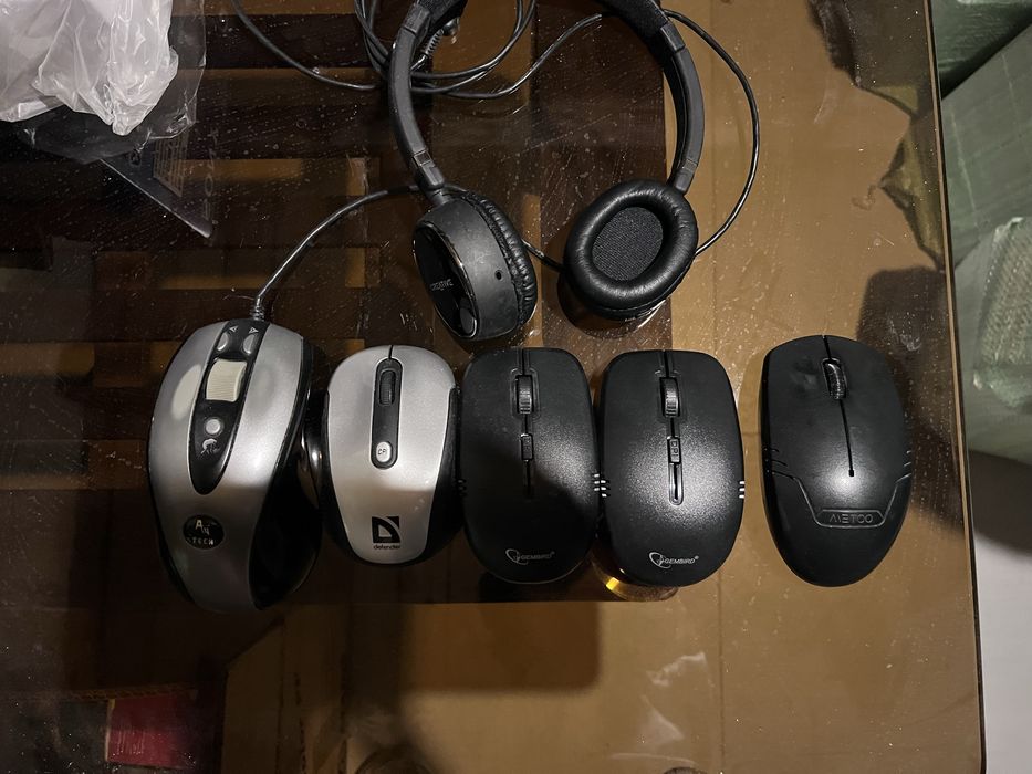 Мышки и наушник для ПК