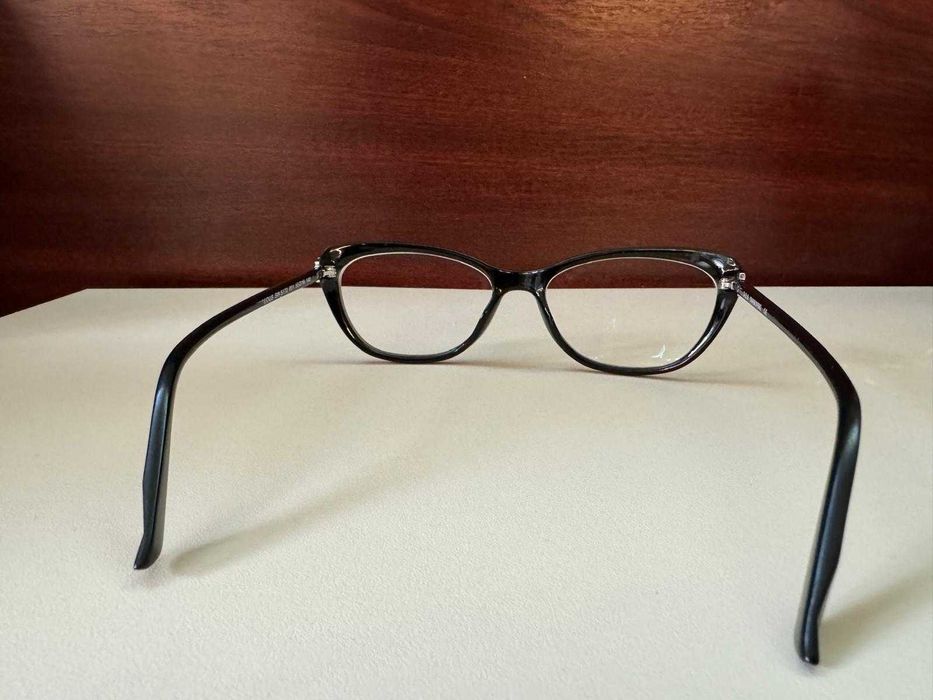 OCHELARI Dama - Swarovski SW5172 Black 001 Cat Eye Plastic Eyeglasses