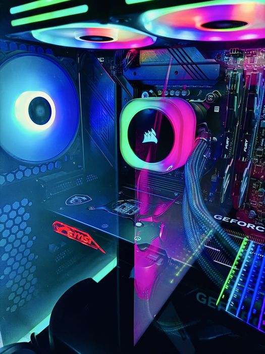 PC Gaming i9 14900K-RTX 4070-32GB DDR5 6800MHz-Alienware 27” 280Hz QHD