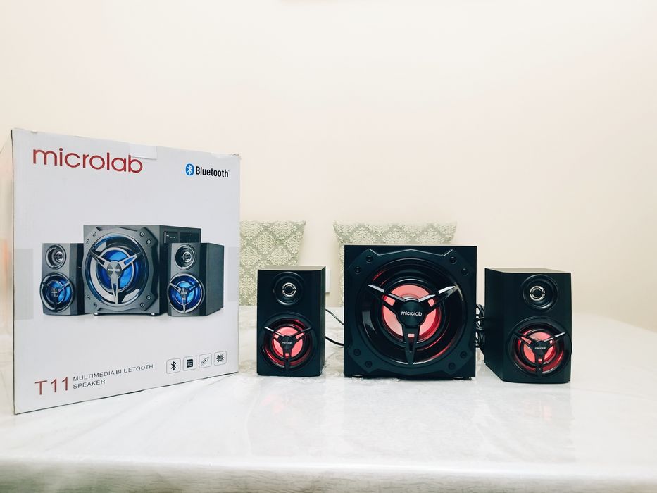 Сабвуфер Microlab T11 - это мультимедийная акустика для геймеров.