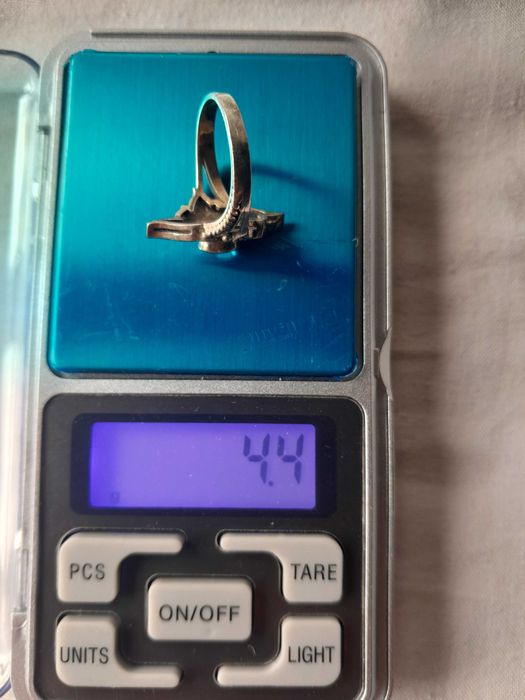 Inel Vintage Argint 925 cu Ametist și Marcasite - Stil Art Deco