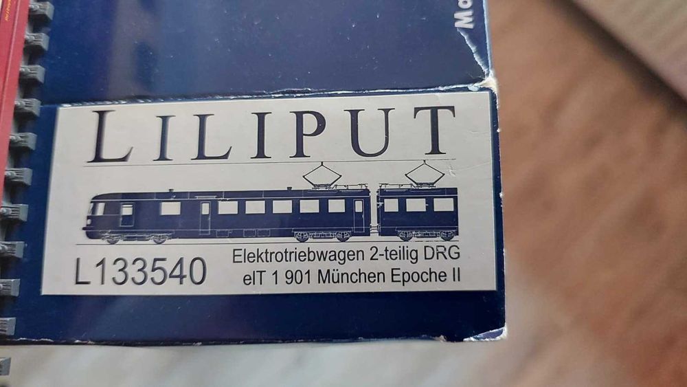Automotor trenulet  Liliput cu priza decodor.