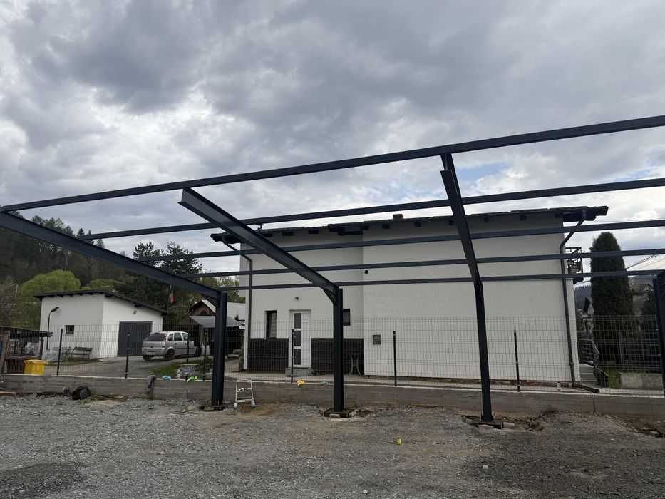 Structura metalica carport auto