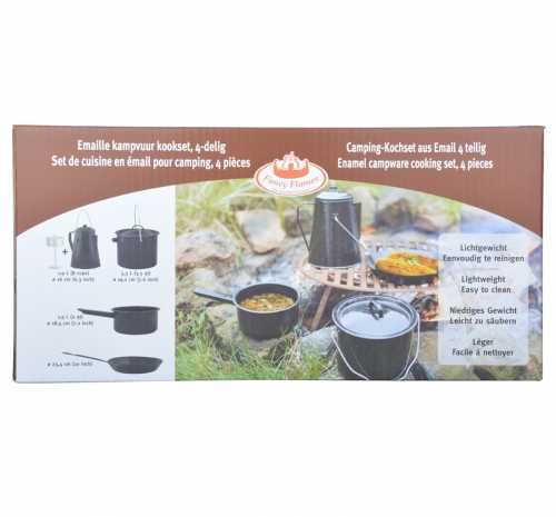 Къмпинг комплект за готвене 4+