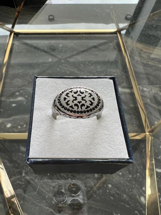 Vand inel barbatesc aur 18k