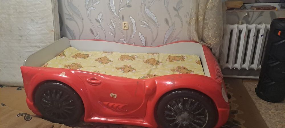 Детский мебель кровать машинка