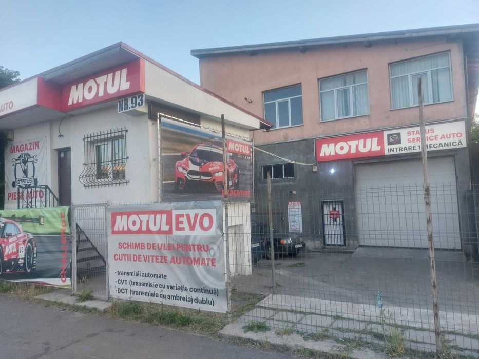 Hala 350m, Service auto