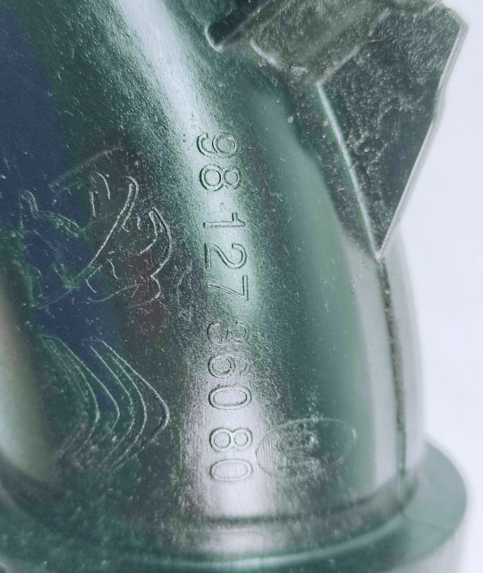 Furtun intercooler 1.2 b 9812736080 984160938000 1192772s01 Citroen C4 Picasso 2 seria