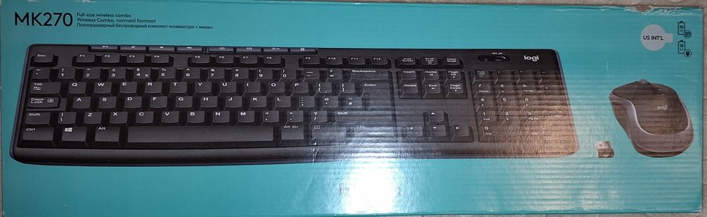 Tastatura wireless Logitech+mouse