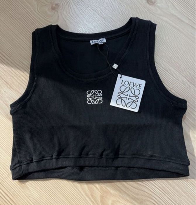 Top scurt loewe alb sau negru